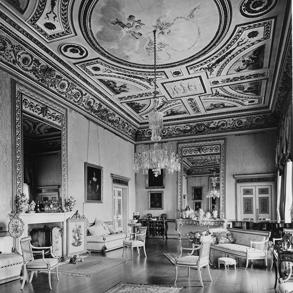 Painted ceiling - Avington Park