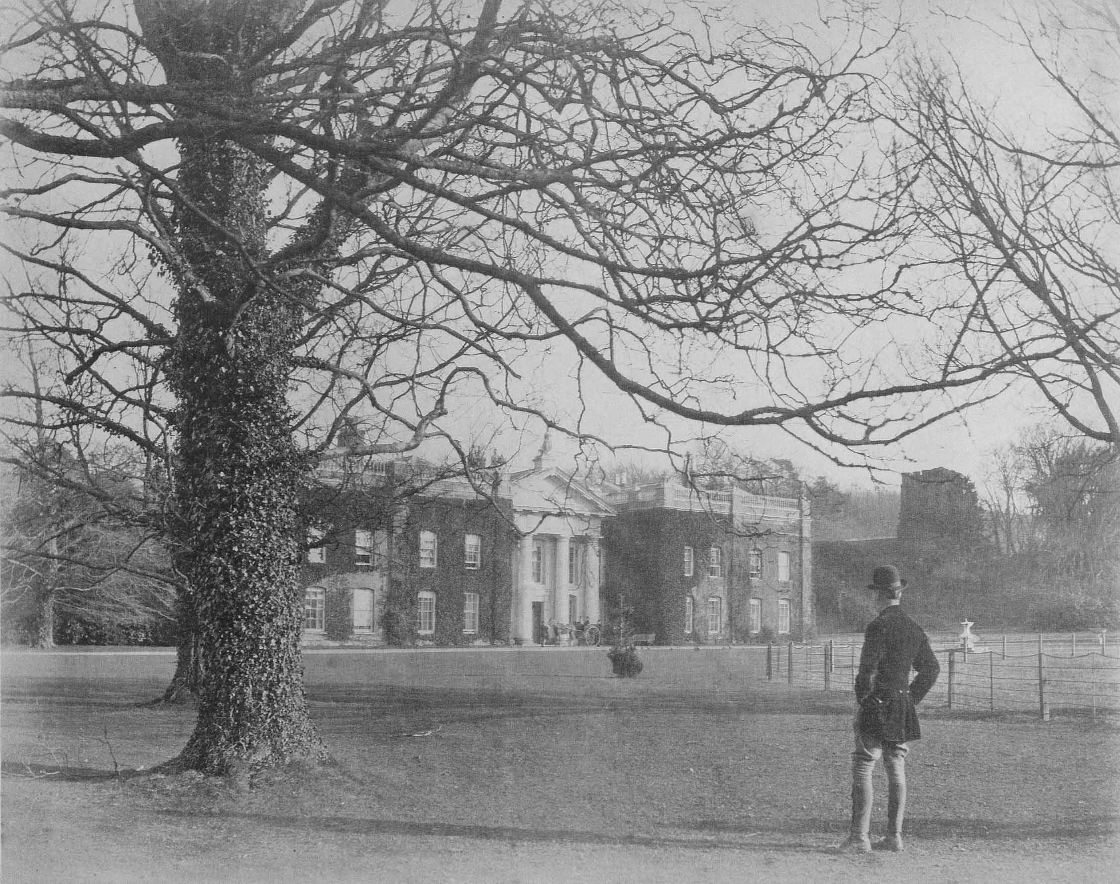 Avington Park - Historic photograph of exterior